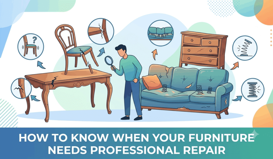 How to Know When Your Furniture Needs Professional Repair