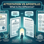 Attestation vs Apostille