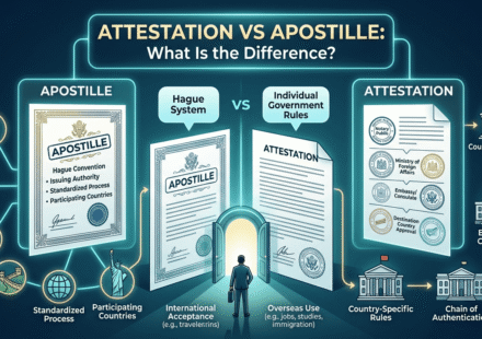 Attestation vs Apostille