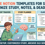 Best Free Notion Templates for Students to Organize Study