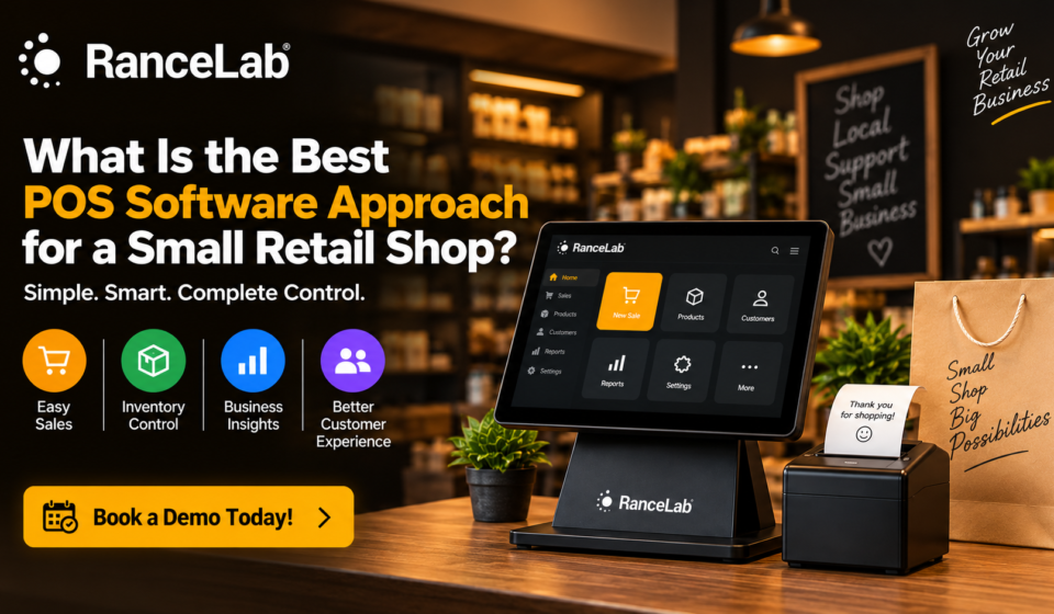 Best POS software approach for small retail shops, focusing on sales, inventory, payments, and reporting.