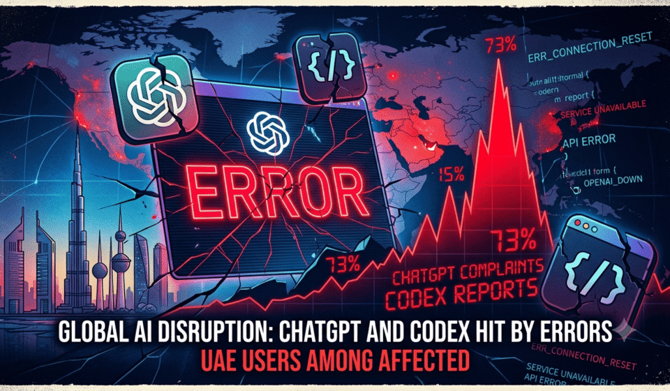 ChatGPT and Codex Hit by Errors as OpenAI Scrambles to Fix Issue