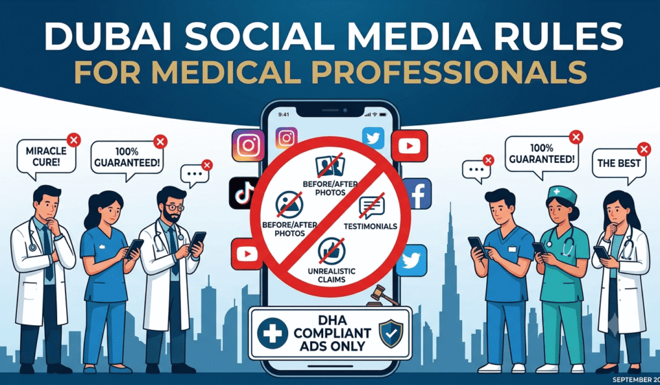 Dubai Social Media Rules for Medical Professionals