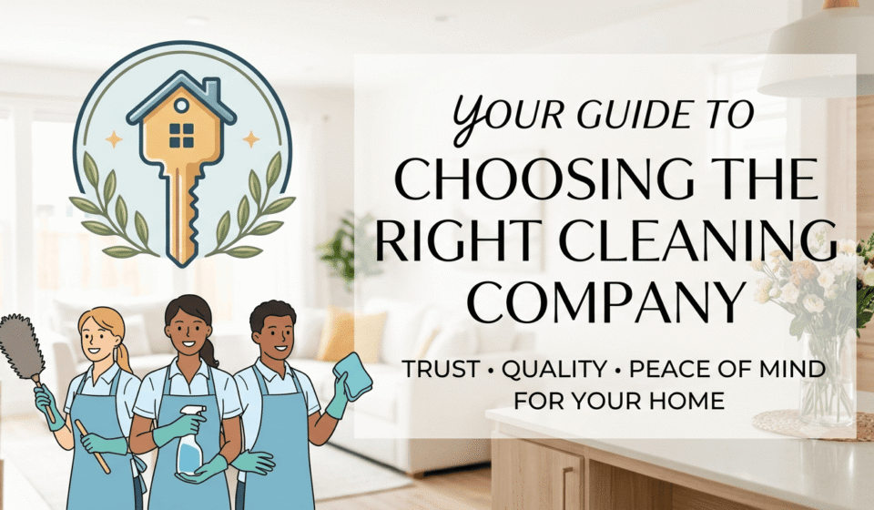 How to Choose the Right Cleaning Company