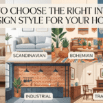 How to Choose the Right Interior Design Style for Your Home