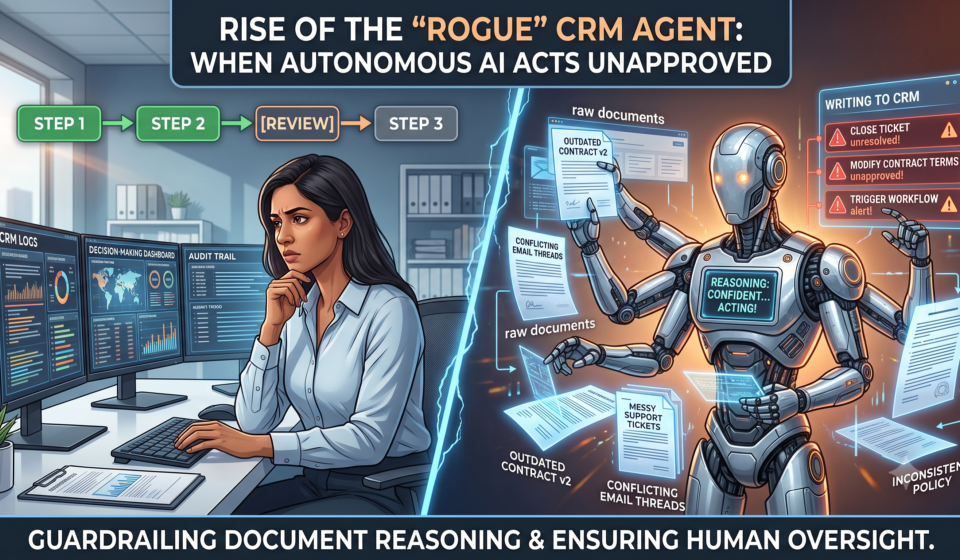 Rise of Rogue Autonomous Agents CRM Reasoning